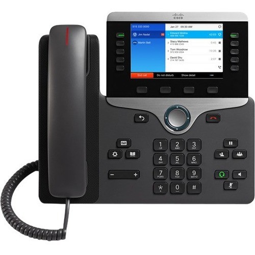 Cisco 8851 IP Phone – Cable – Wall Mountable
