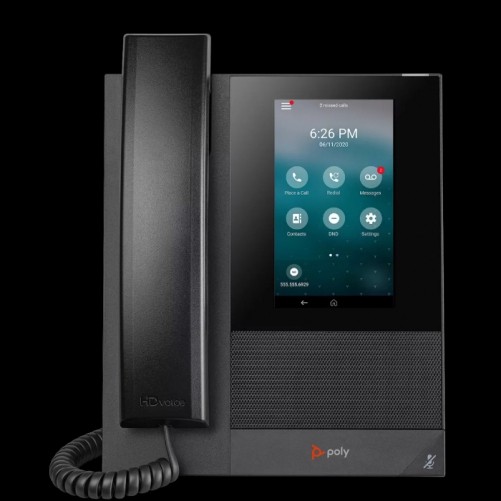 HP 848Z8AA#AC3 POLY CCX 400 BUSINESS MEDIA PHONE FOR MICROSOFT TEAMS AND POE-E