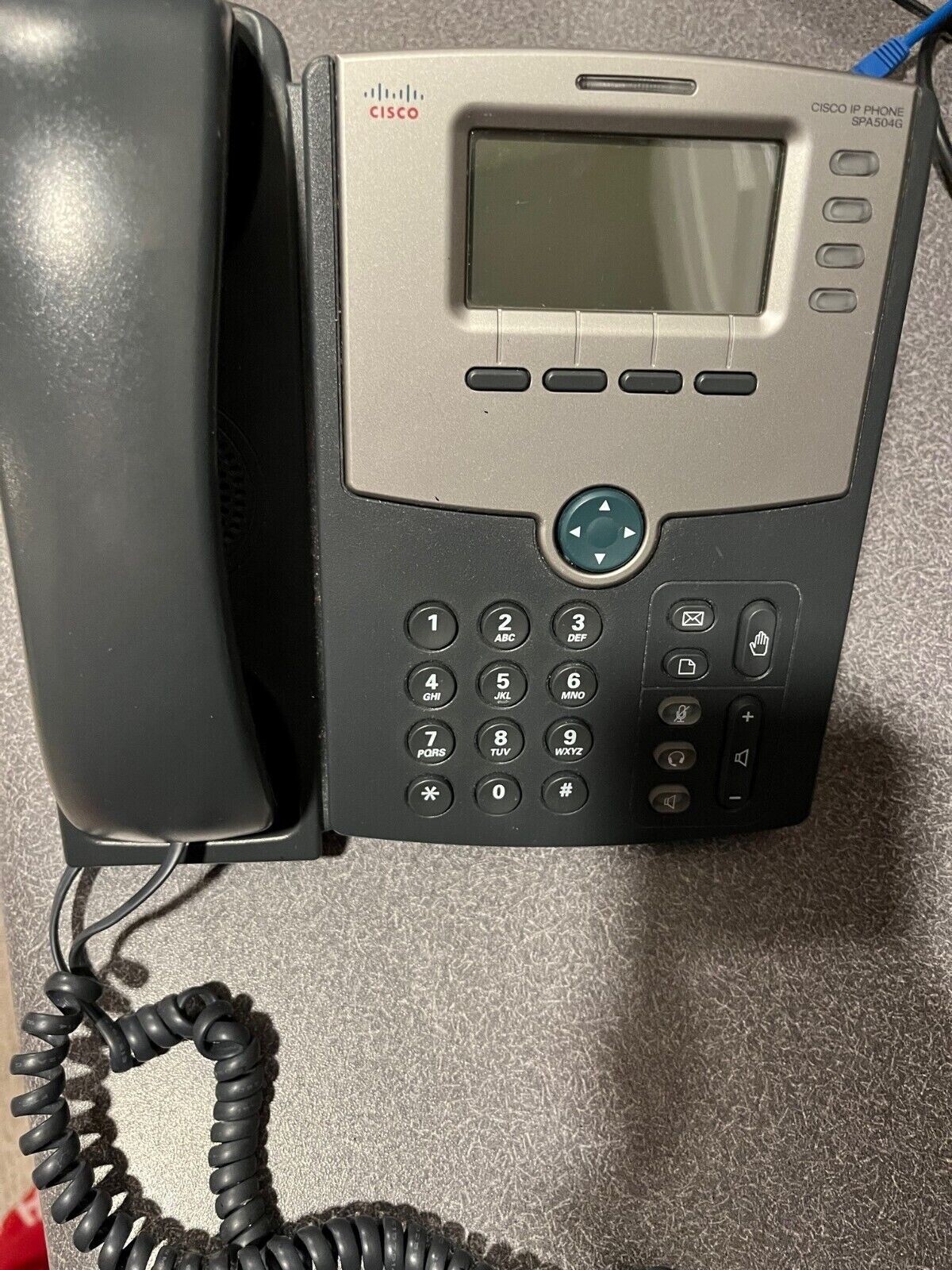Cisco SPA 504G 4-Line, 2-Port Switch PoE IP Phone