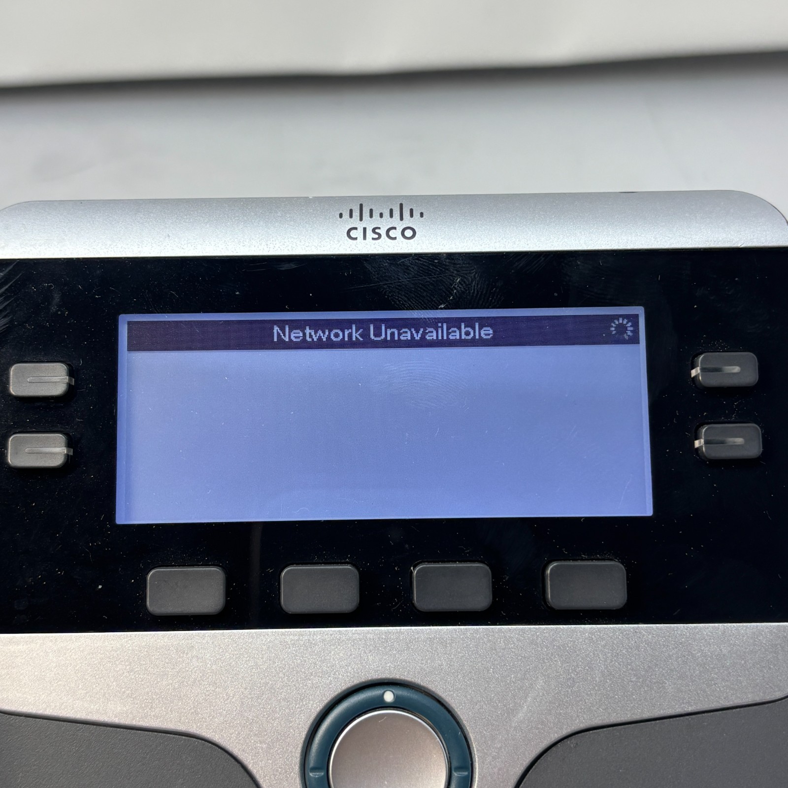 Cisco 7841 (CP-7841-K9) 4 Lines Gigabit IP Phone Dark Gray lightly used