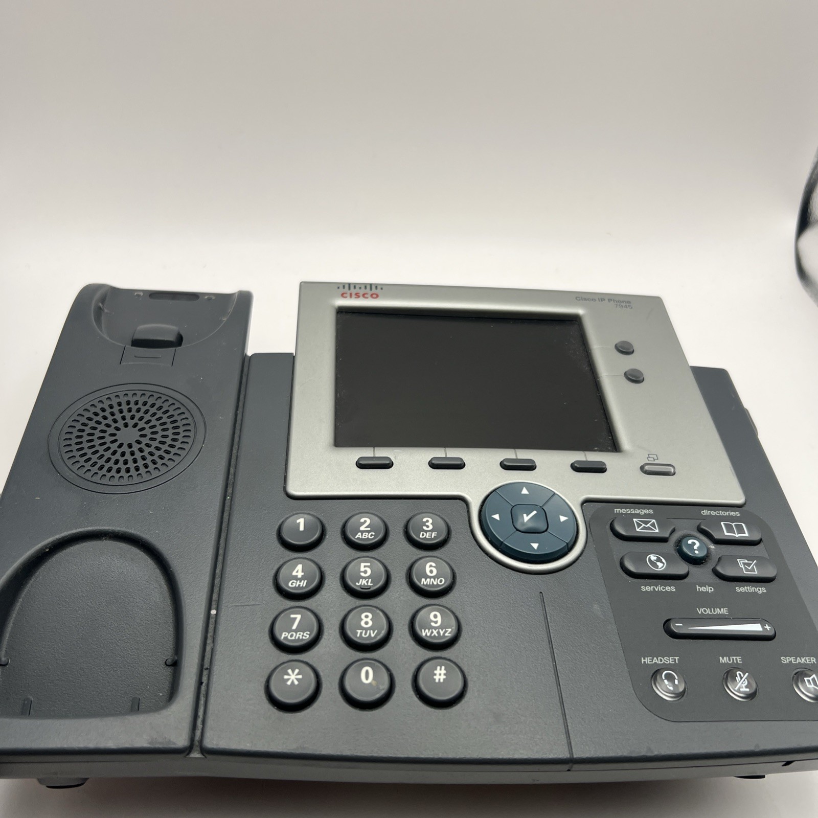 Cisco 7945G IP Phone Cored With Base Color Grey