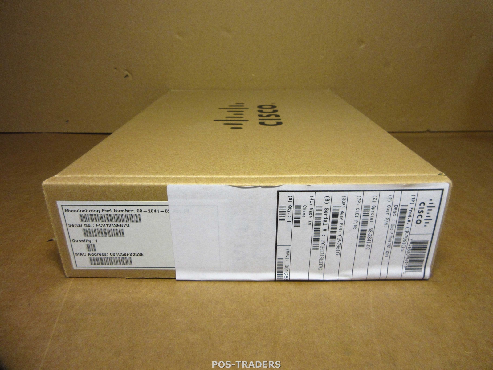 Cisco CP-7961G 7961G VoIP IP Business Desktop Display Telephone NEW NEW NUOVO