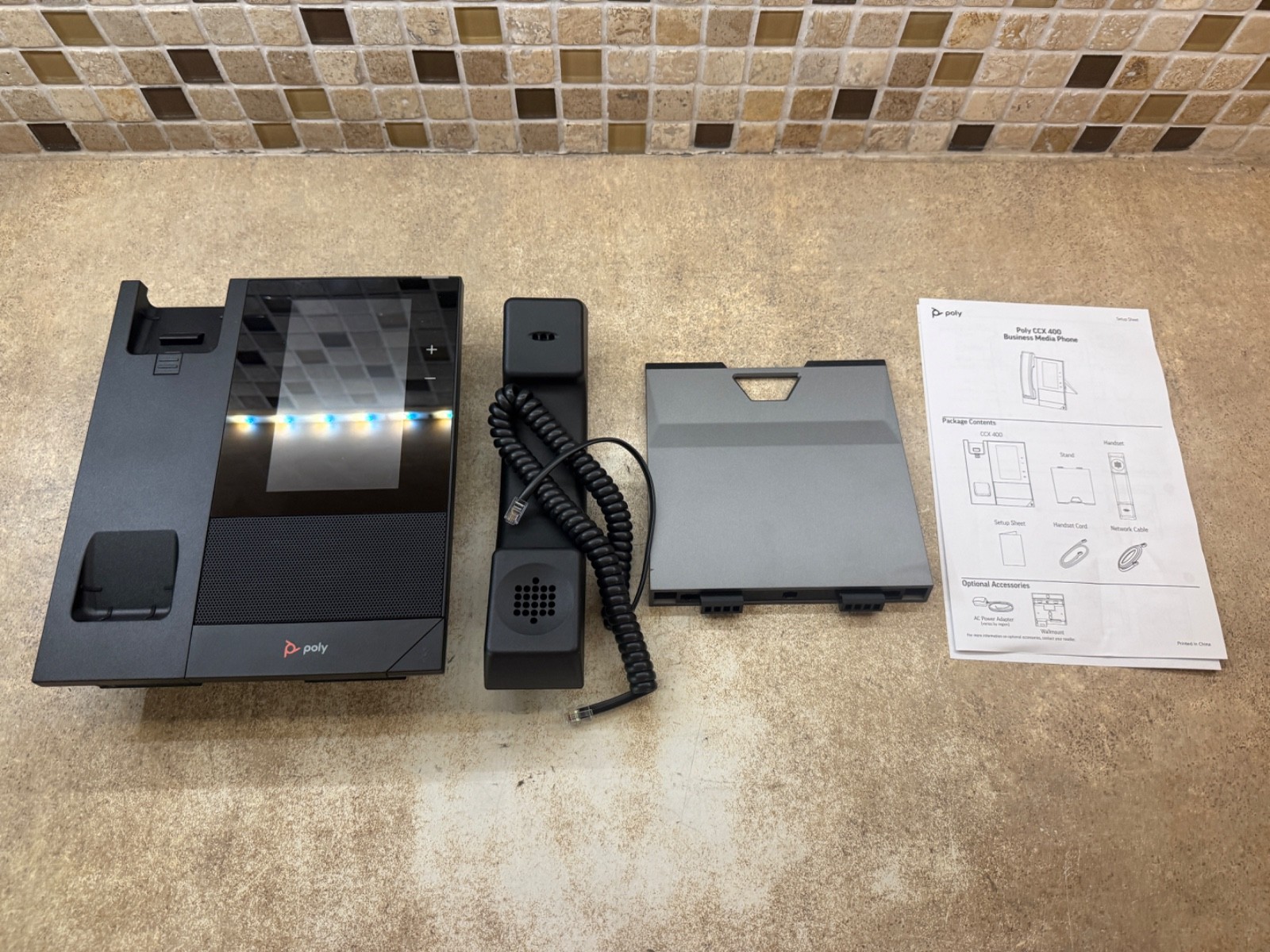 POLY Polycom CCX 400 Microsoft Teams Edition 2200-49700-019