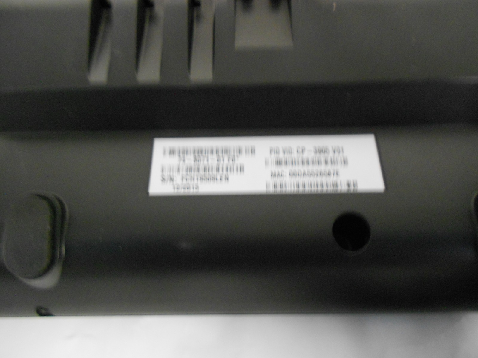 Cisco CP-3905 Unified SIP Phone Charcoal Standard Handset
