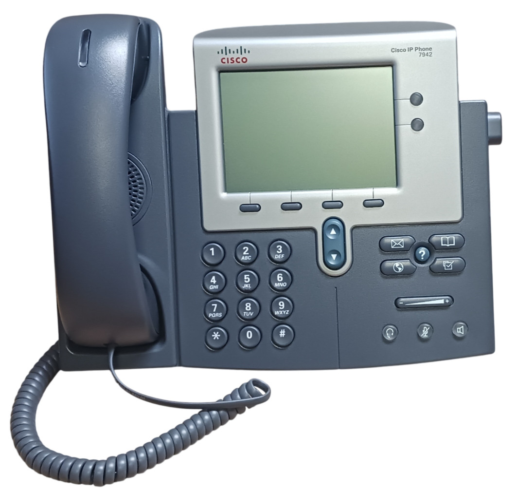 Lot of 2 Cisco 7972 CP-7942G Unified IP VoIP Business Office Phone
