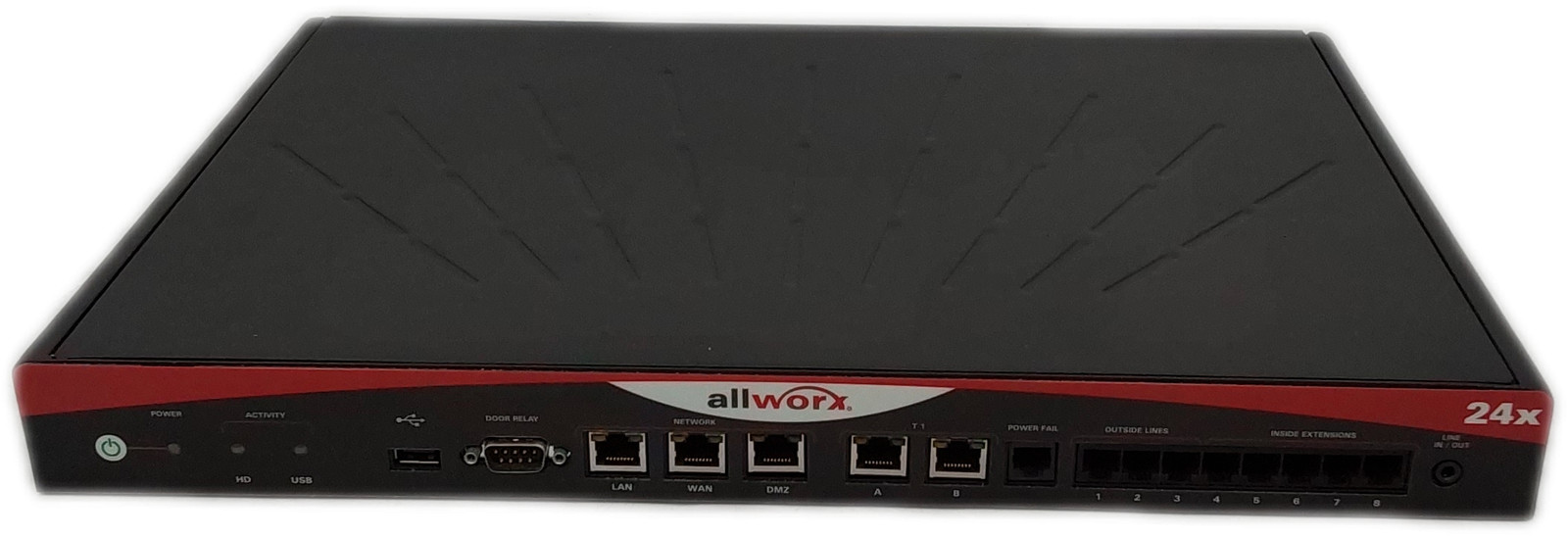 Allworx 24X VoIP PBX Phone System 8 Phone Lines Small Business IP PBX