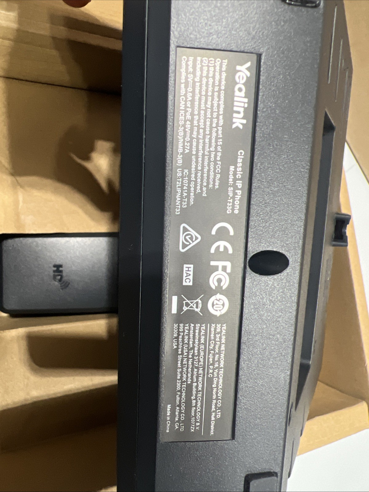 Yealink SIP-T33G Classic Business Phone