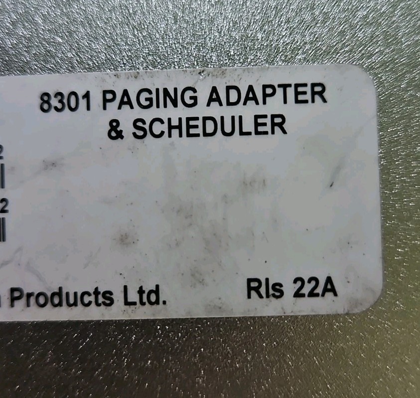 Used ALGO 8301 Poe IP Voice Paging Adapter w/ Audio Streaming and Bell Scheduler