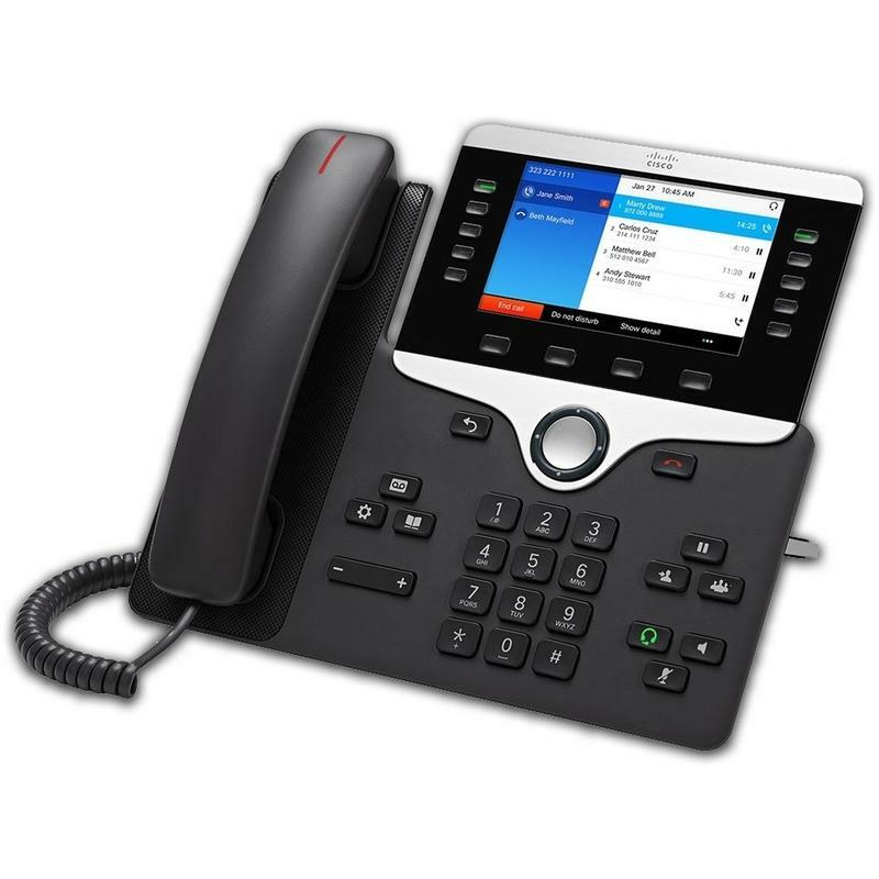 Cisco 8861 IP Phone (CP-8861-K9=) – Brand New w/1 Year Warranty