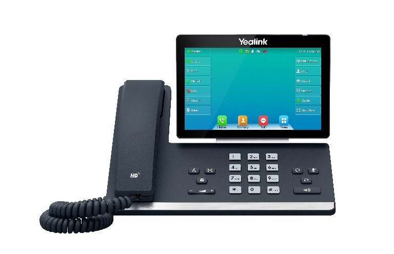 Yealink SIP-T57W, 16 Line IP HD Phone, 7′ 800 x 480 colour screen, HD voice, …