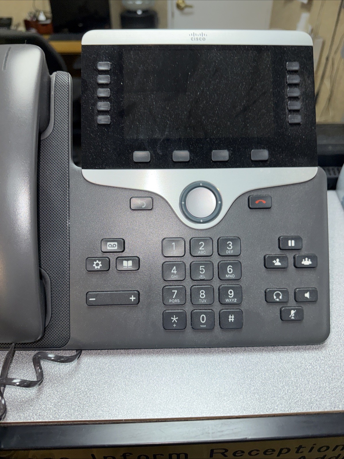 Cisco 8841 CP-8841-K9 IP Phone – Charcoal