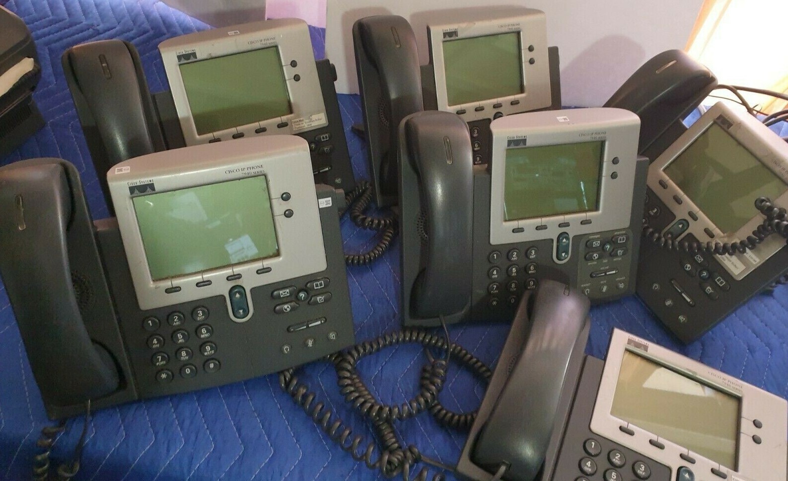 Cisco IP Phone 7940 Series Lot of 5
