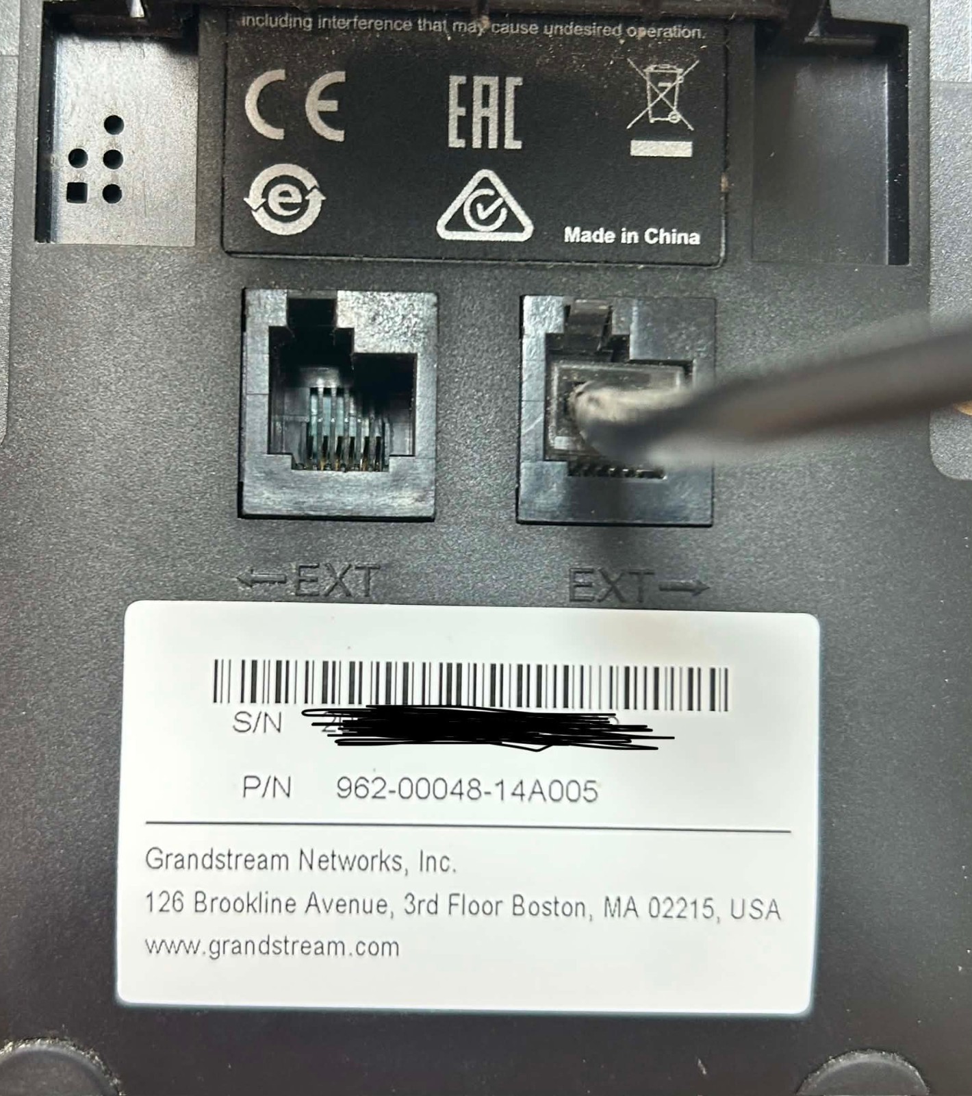 2 Grandstream GXP2200EXT Module in working order