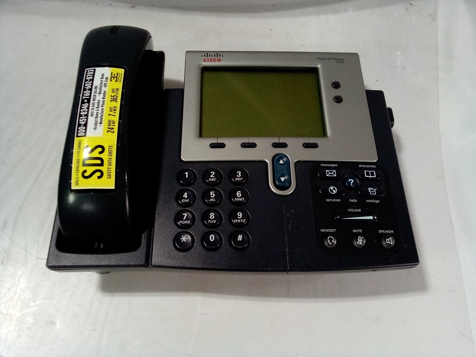 Cisco CP-8811-K9 IP Phone Without Power Supply, Black