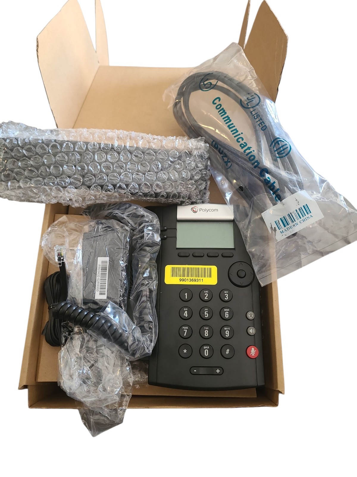 Polycom VVX 201 IP Business VoIP Telephone 2201-40450-001