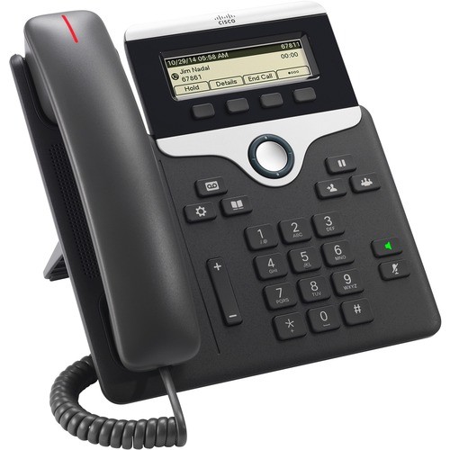 Cisco 7811 IP Phone – Corded – Wall Mountable – Charcoal
