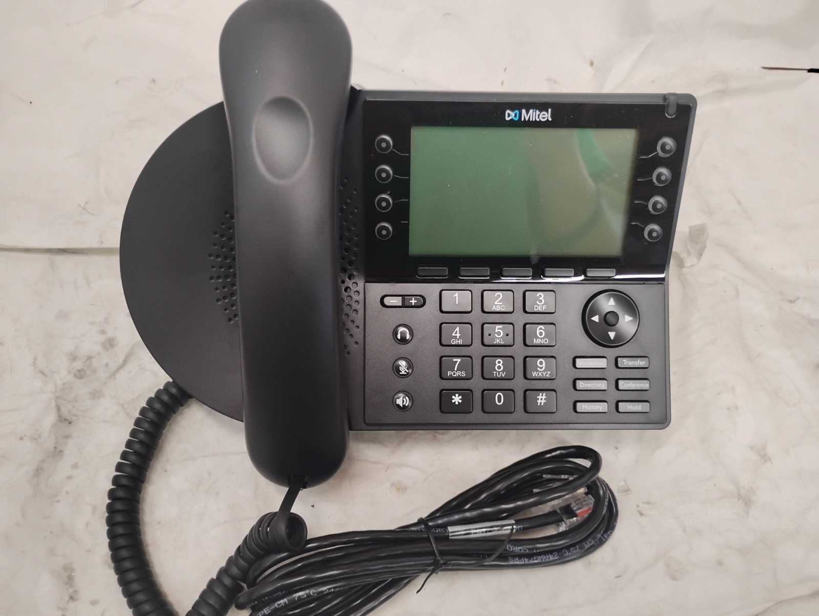 Mitel IP480G Gigabit 8-line VoIP System PoE Phone w/ Stand