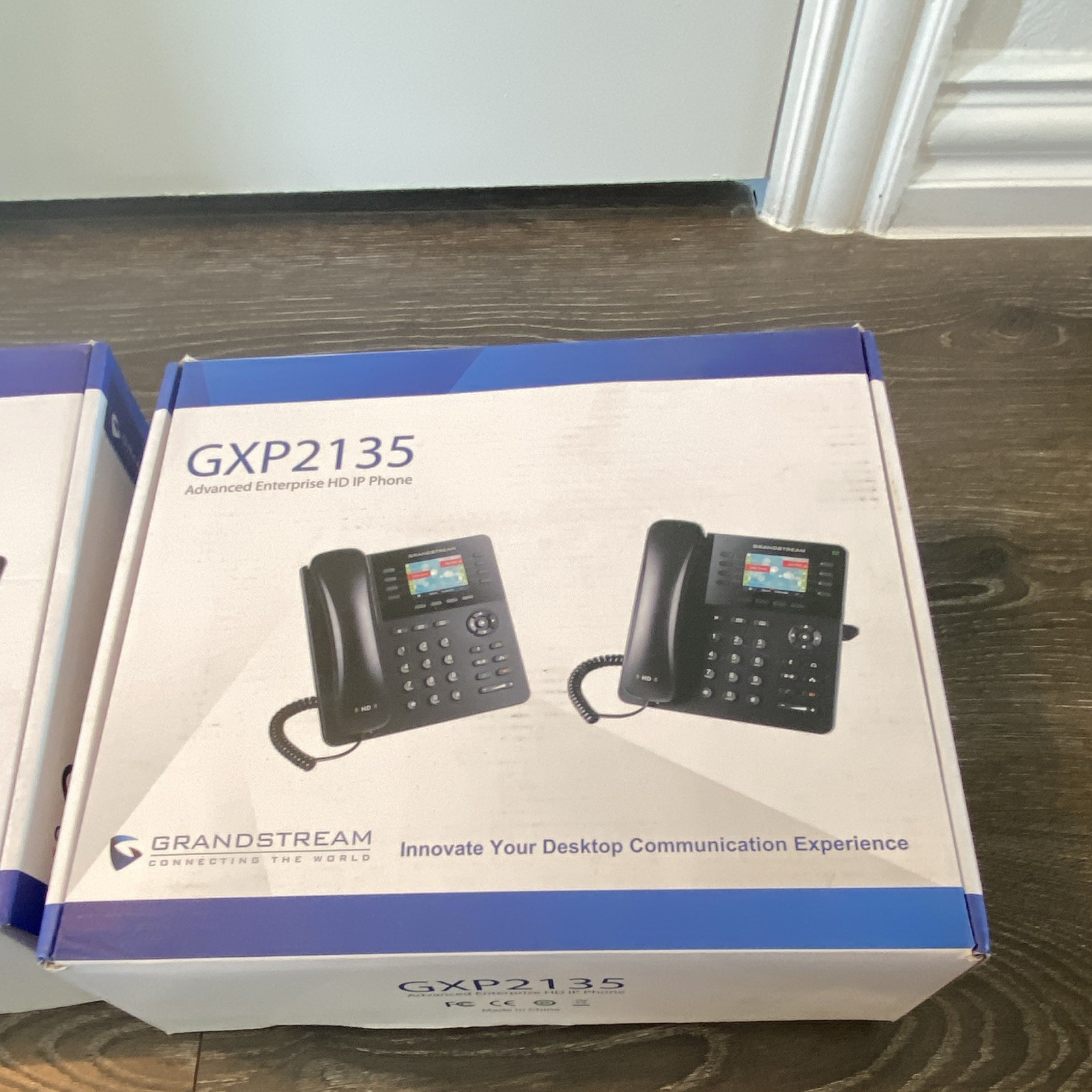 Grandstream GXP2135 Black IP Phone 8-Line PoE Bluetooth Speakerphone Lot 2