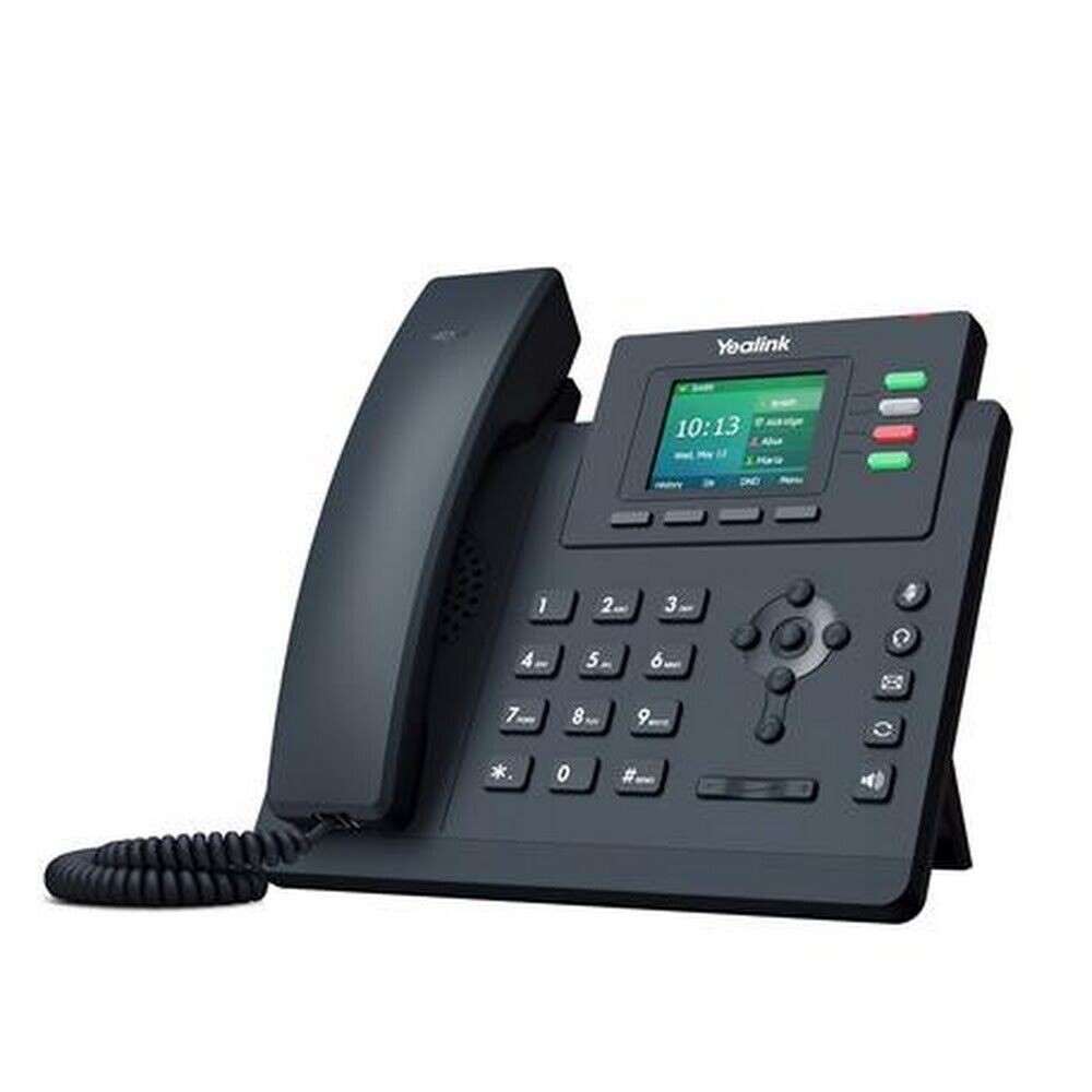 Yealink YEA-SIP-T33G Entry Level Gigabit POE Color LCD 4-Line with Backlight