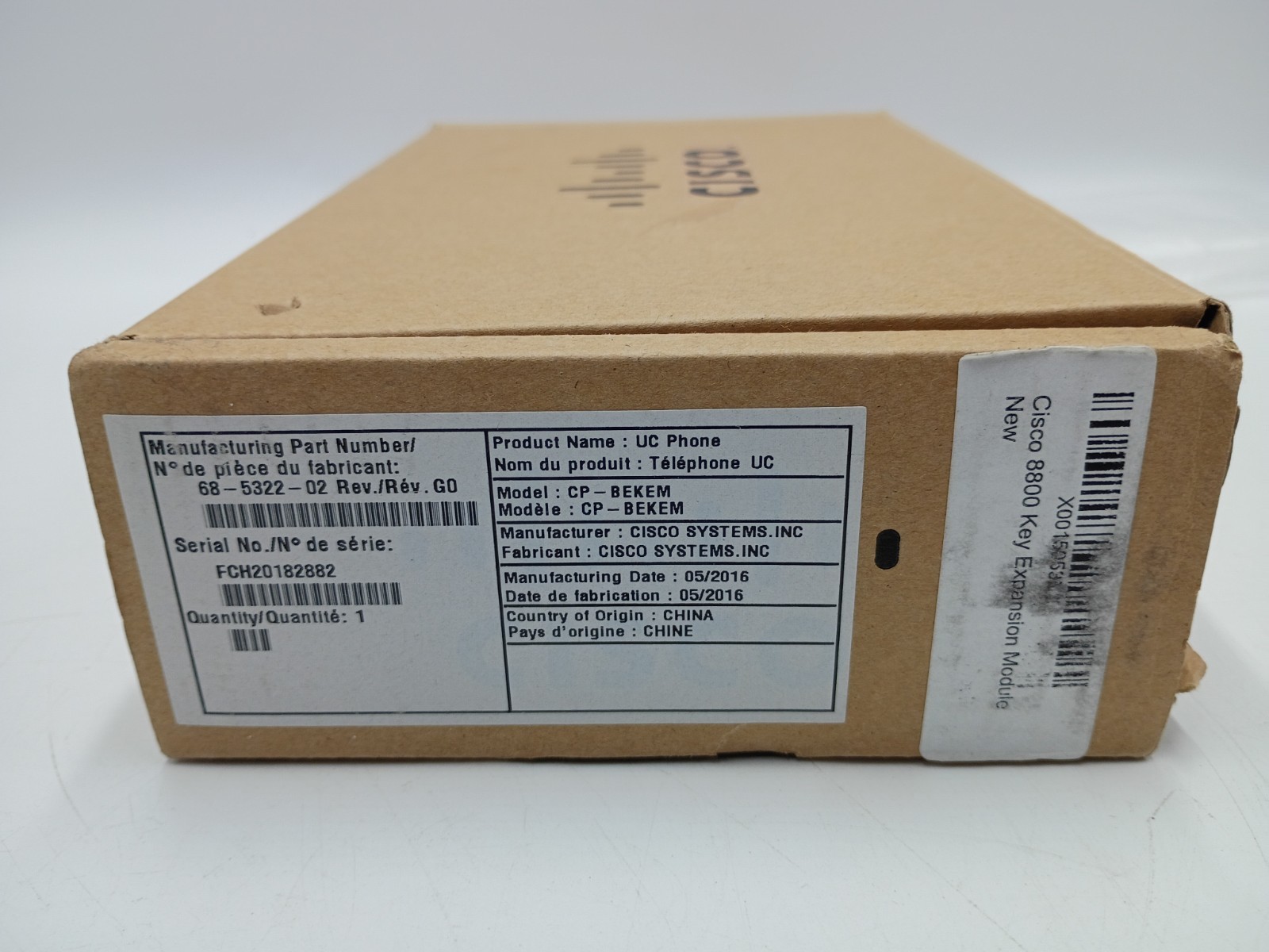 Cisco CP-8800-A-KEM IP Phone 8800/61 Key Expansion Module NEW IN BOX