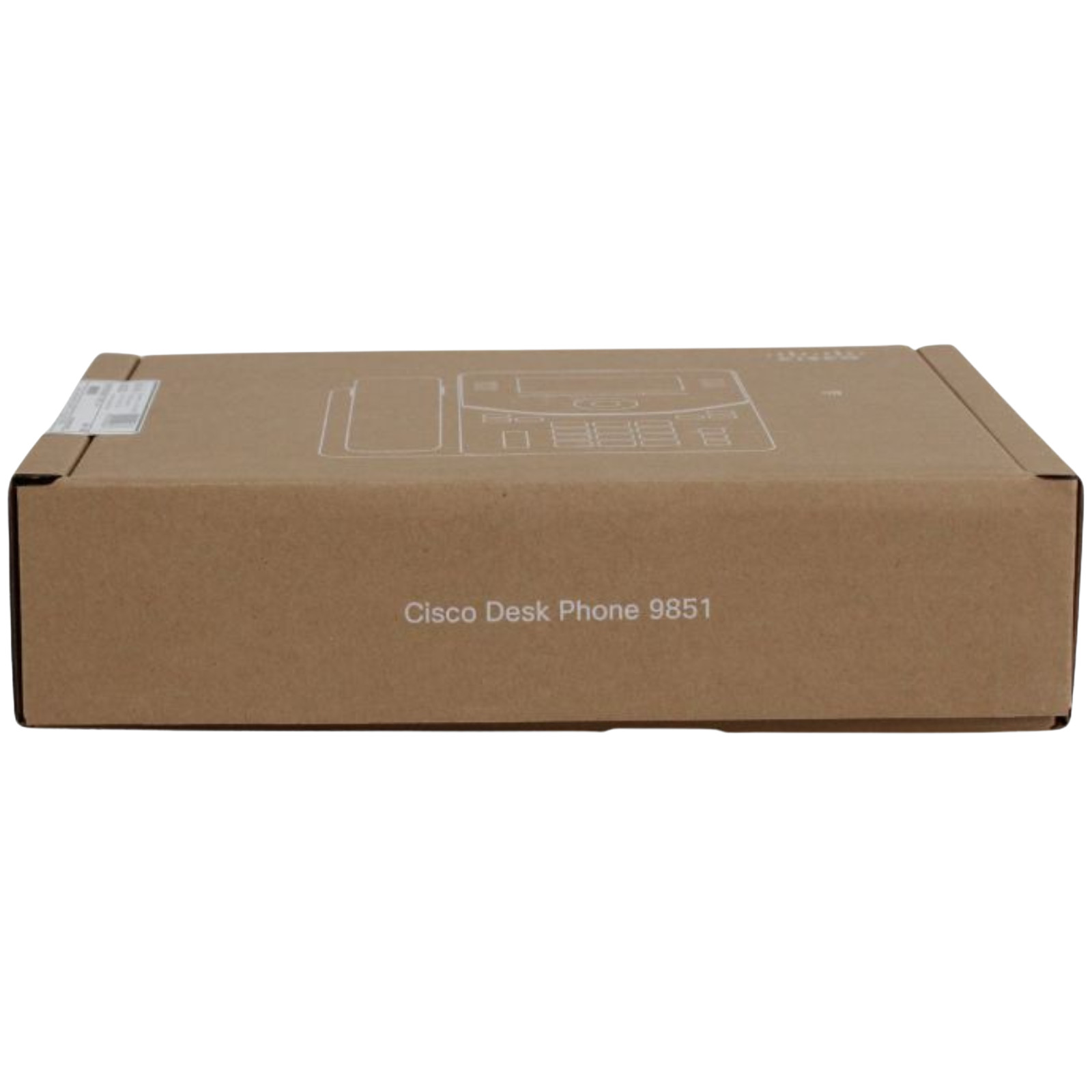Cisco DP-9851-L-K9 Desk Phone 9851 First Light White VoIP TPM 2.0 6-Line PoE NEW