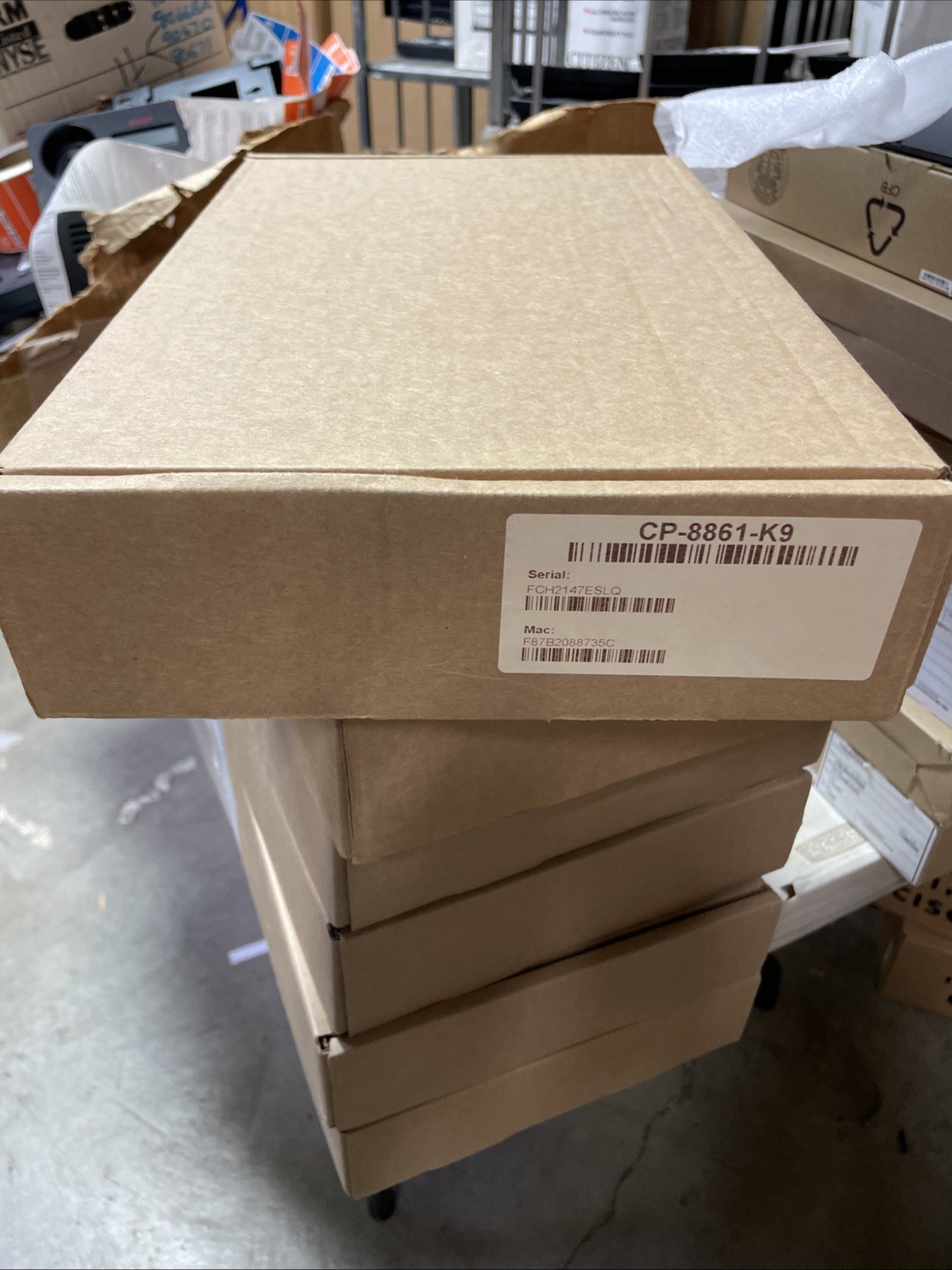 Cisco Business Class VOIP Phone CP-8861-K9= IP, Requires Cisco Communications…