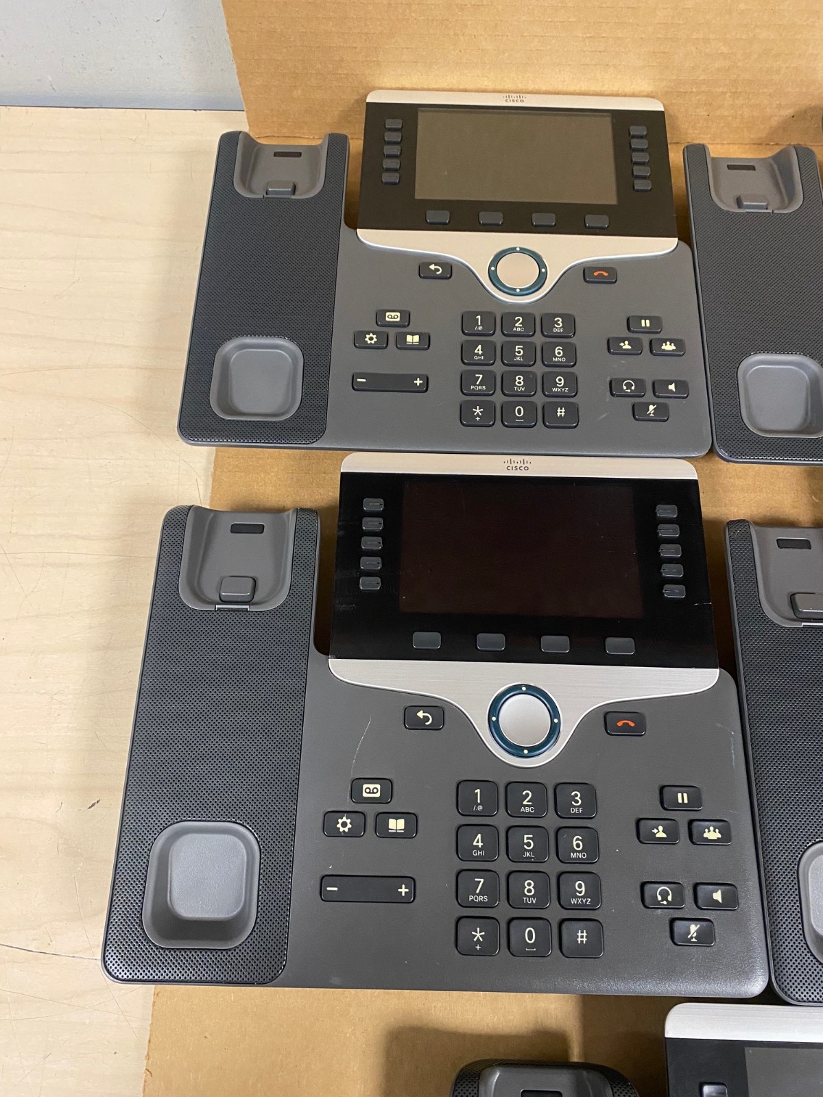 (X5) Cisco CP-8811-K9 Office IP VoIP PoE Business Phone W/STAND/HANDSET (TESTED)