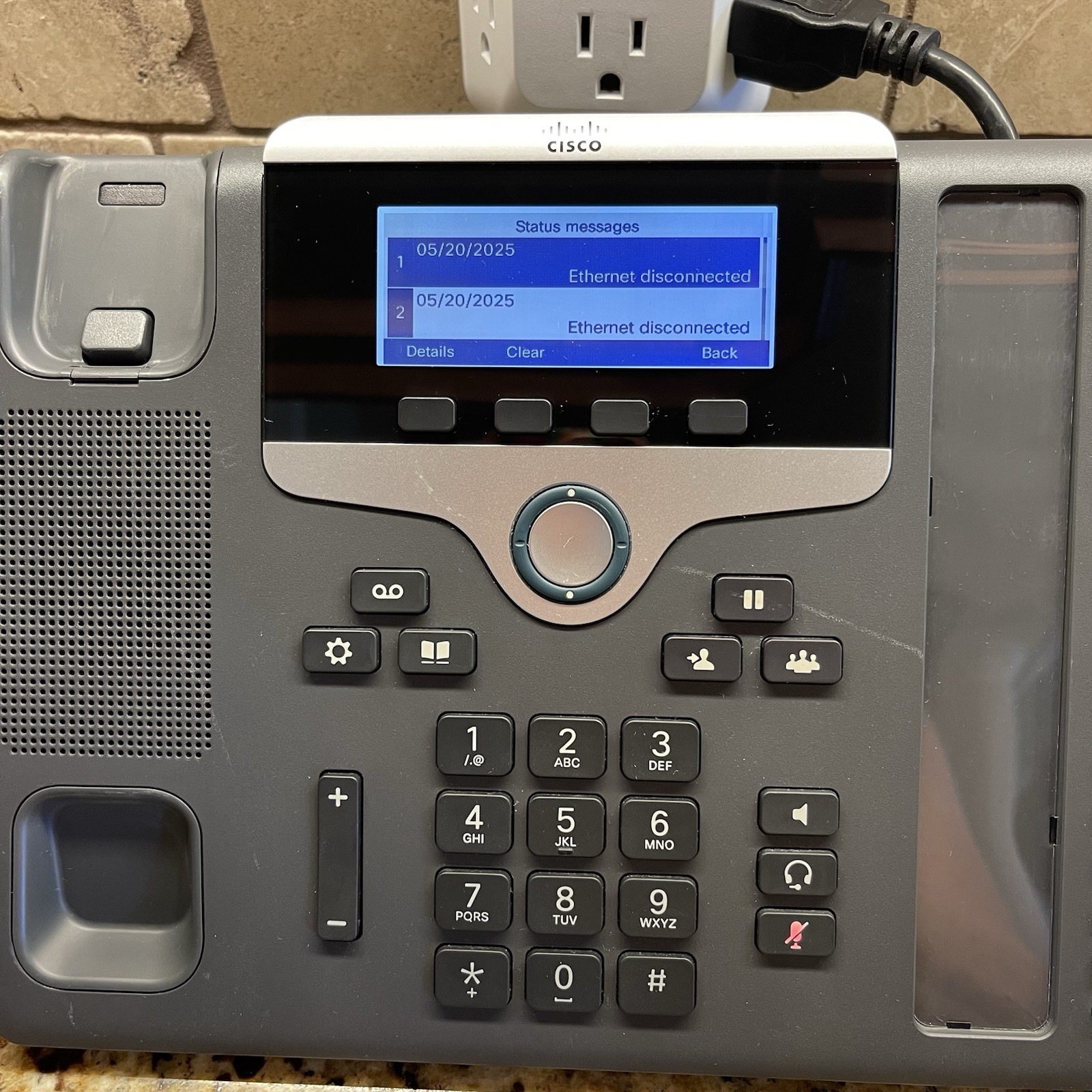 Cisco 7861 IP Phone – Business VoIP Office Phone – Tested