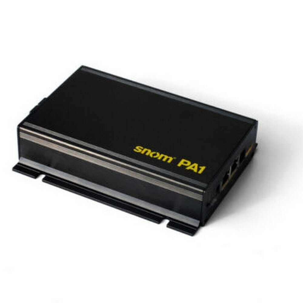 Snom SNO-PA1PLUS Paging Adapter IP VOIP POE Amplifier Announcements 8ohm 2226