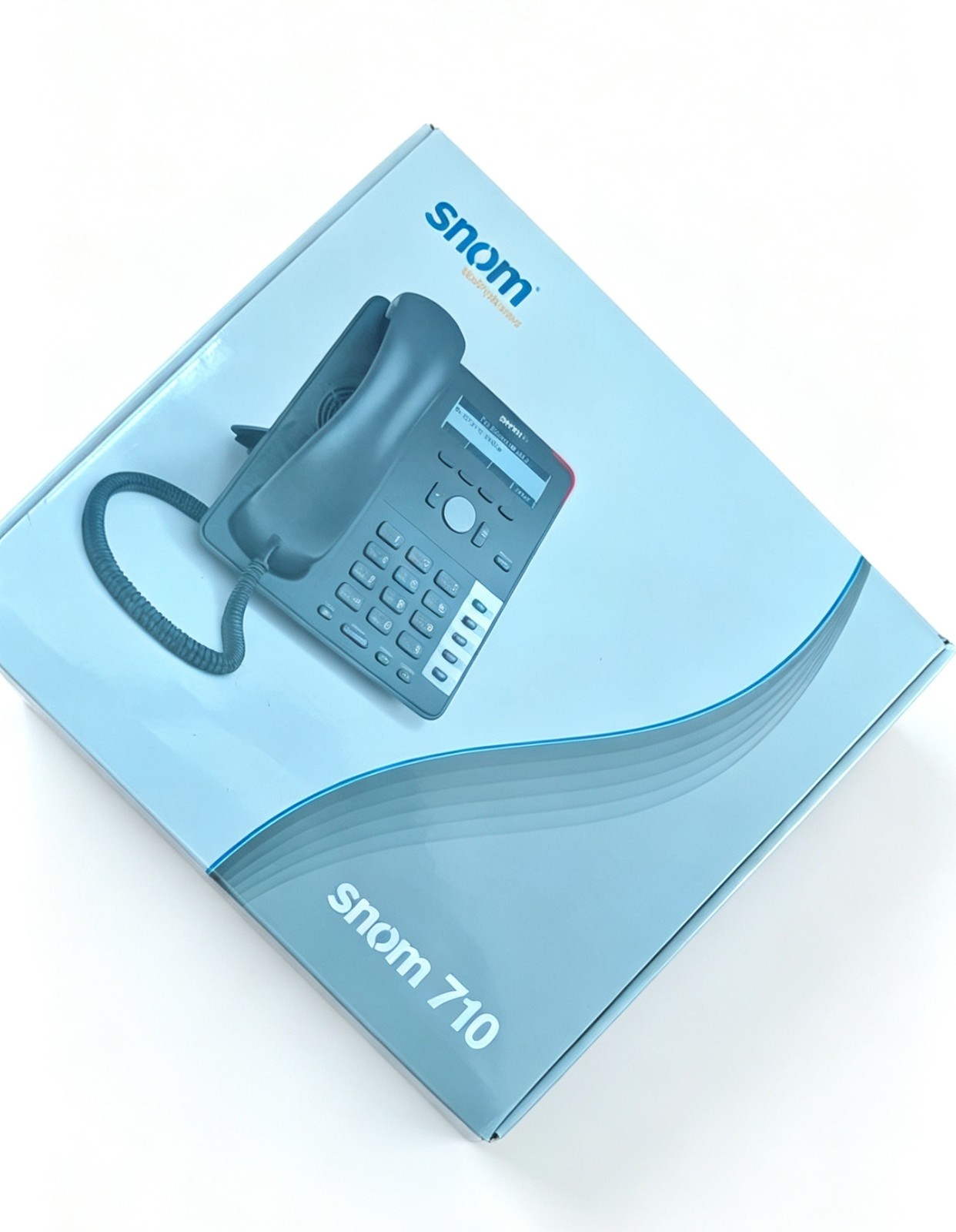 New Snom 710 IP Deskphone 4-Line Office VoIP Telephone In Original Box