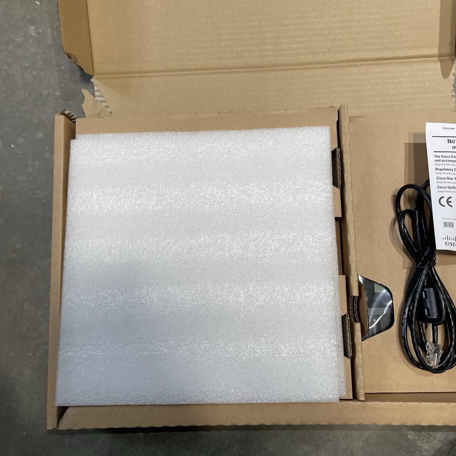 Lot of 4 Cisco CP-8831-K9 Unified IP Phone Base with Control Panel – New In Box