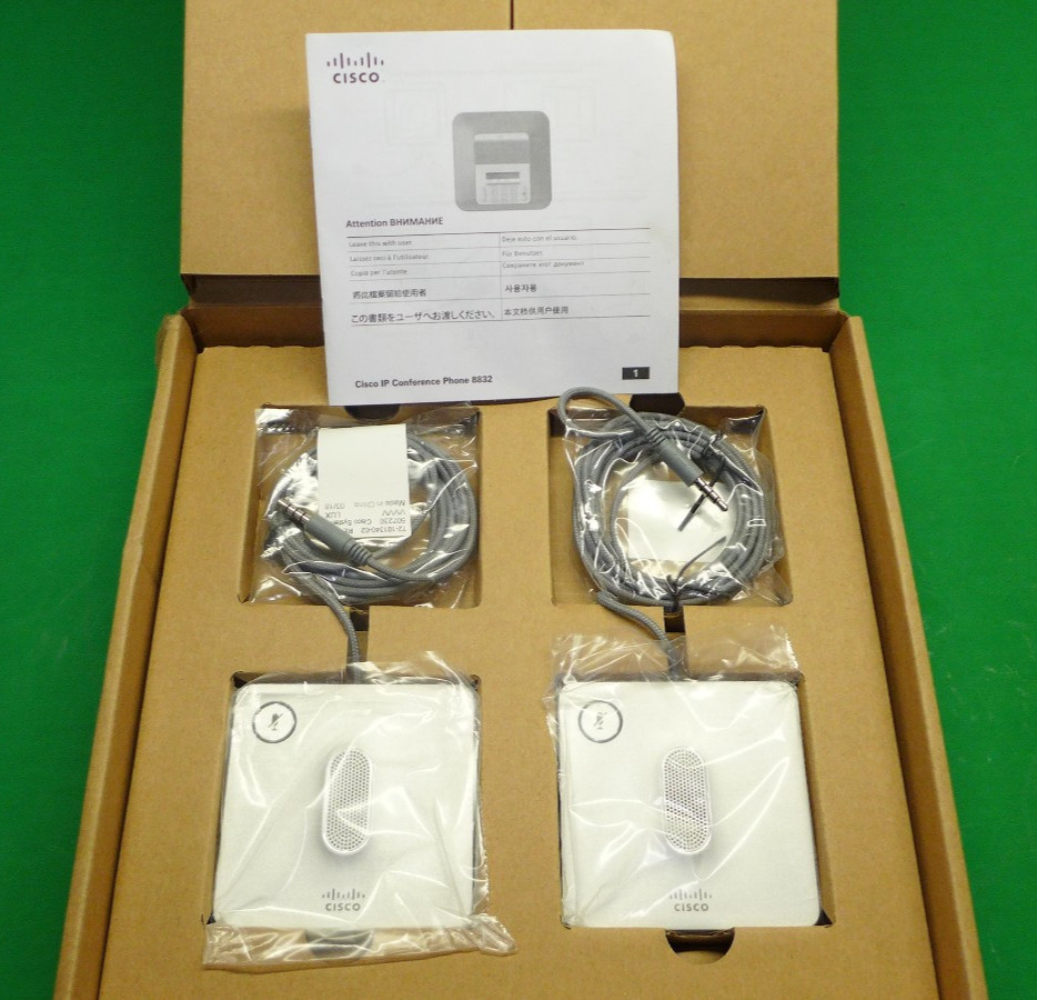 NEW Cisco Wired Microphone Kit CP-8832-MIC-WIRED 68-6438-02