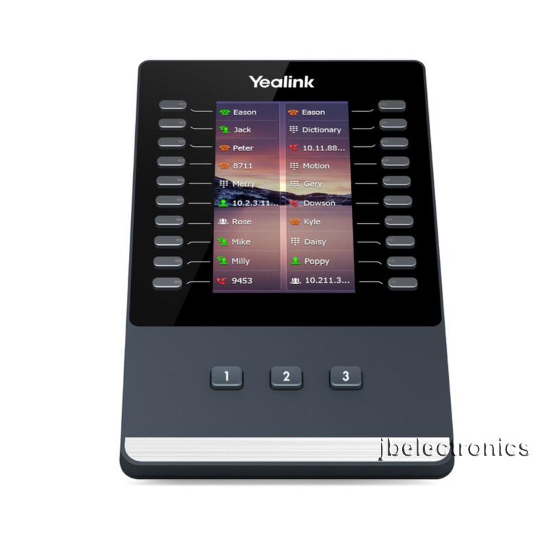 YEALINK SIP-T48U GIGABIT VOIP IP SIP 16 LINE PHONE-6 PHONES-6 EXPANSION MODULES