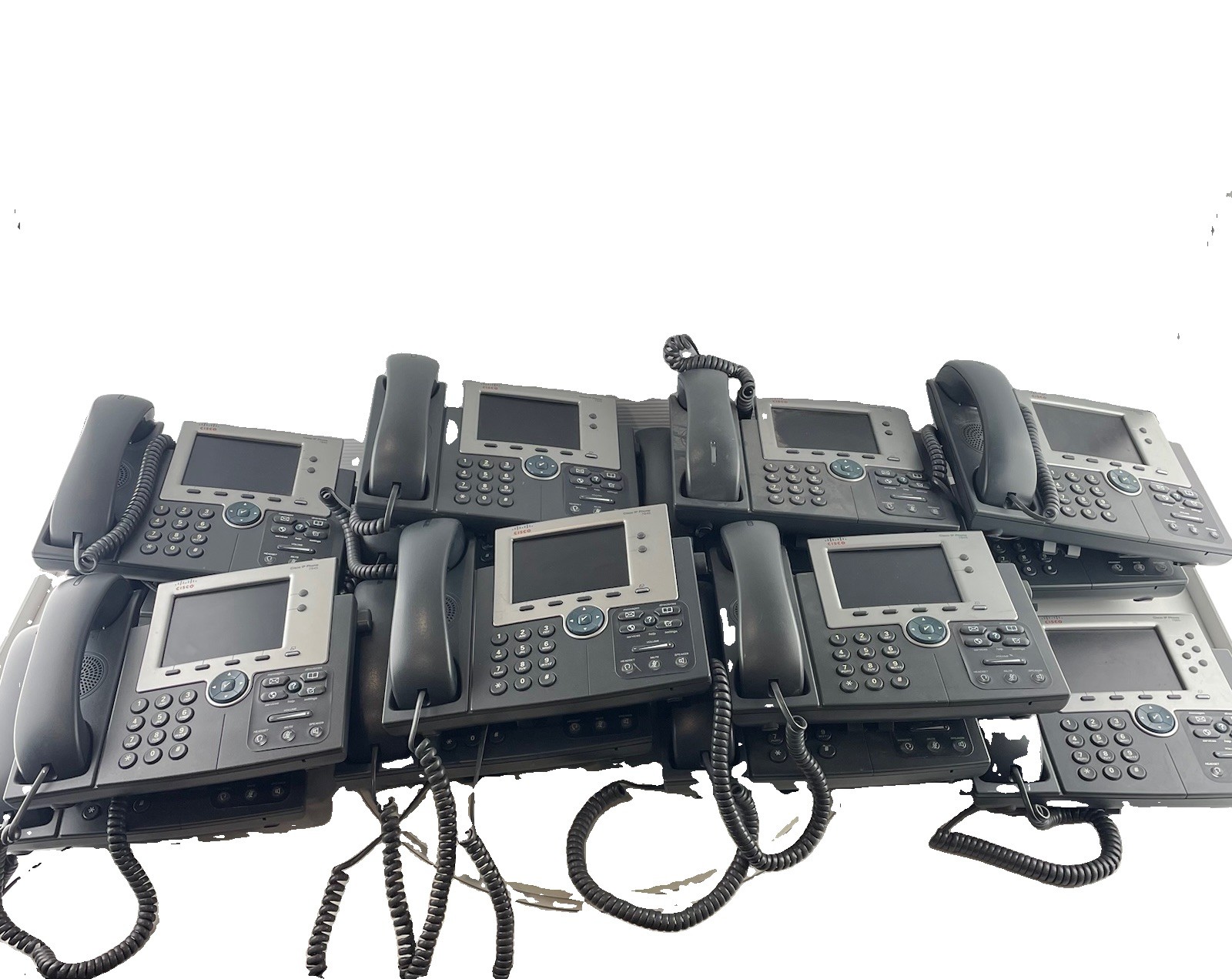 Cisco IP Phone 7945 – 15 Phones -VoIP IP Telephone Desk Phone – Model : CP-7945G
