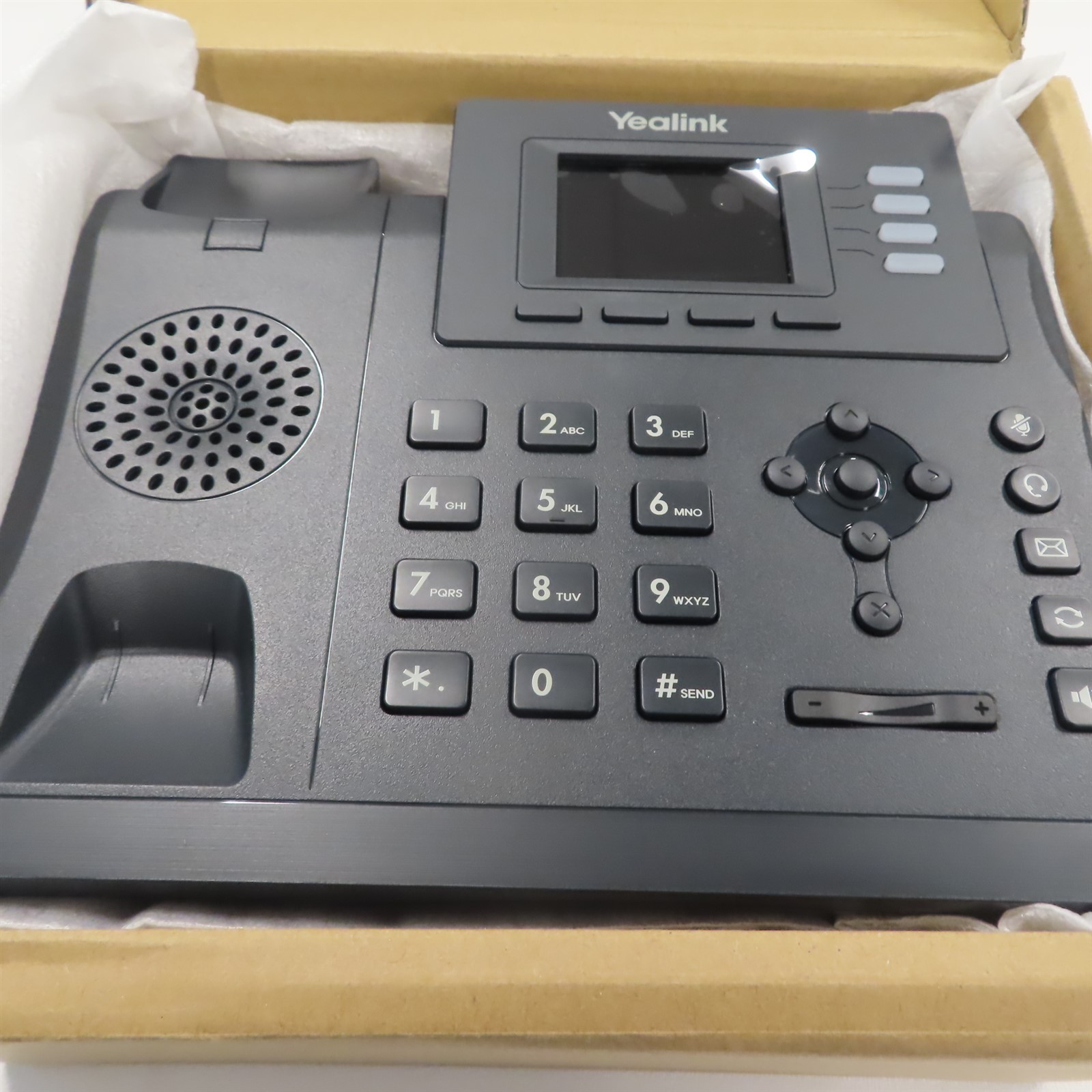 Yealink YEA-SIP-T33G Gigabit Color IP Phone with POE and 3-Inch LCD OEM New