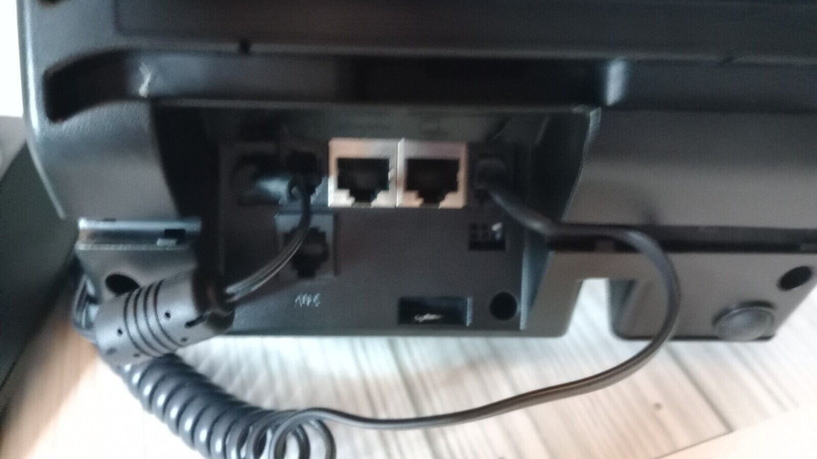 Polycom VVX 501 Business Media VOIP Desktop Phone – Black Touch Screen