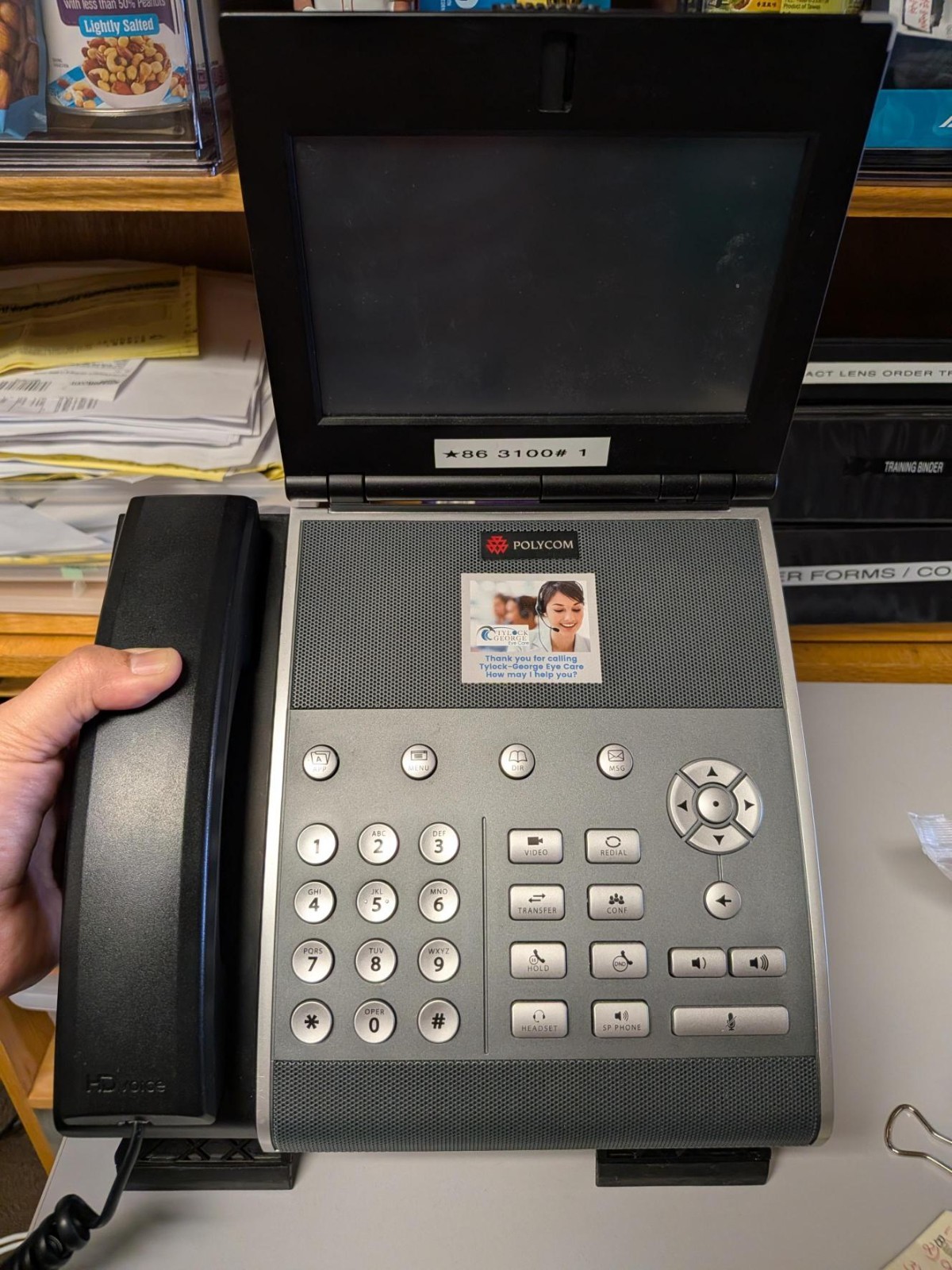 Polycom VVX 1500 Vide VoIP Phones