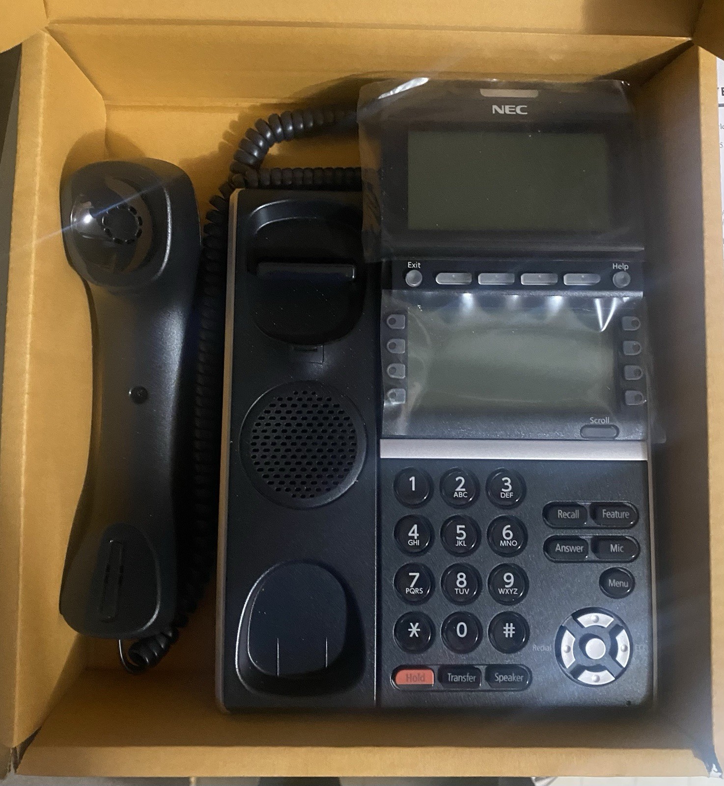 Brand New NEC DT400 DTZ-24D-3(BK) Telephone