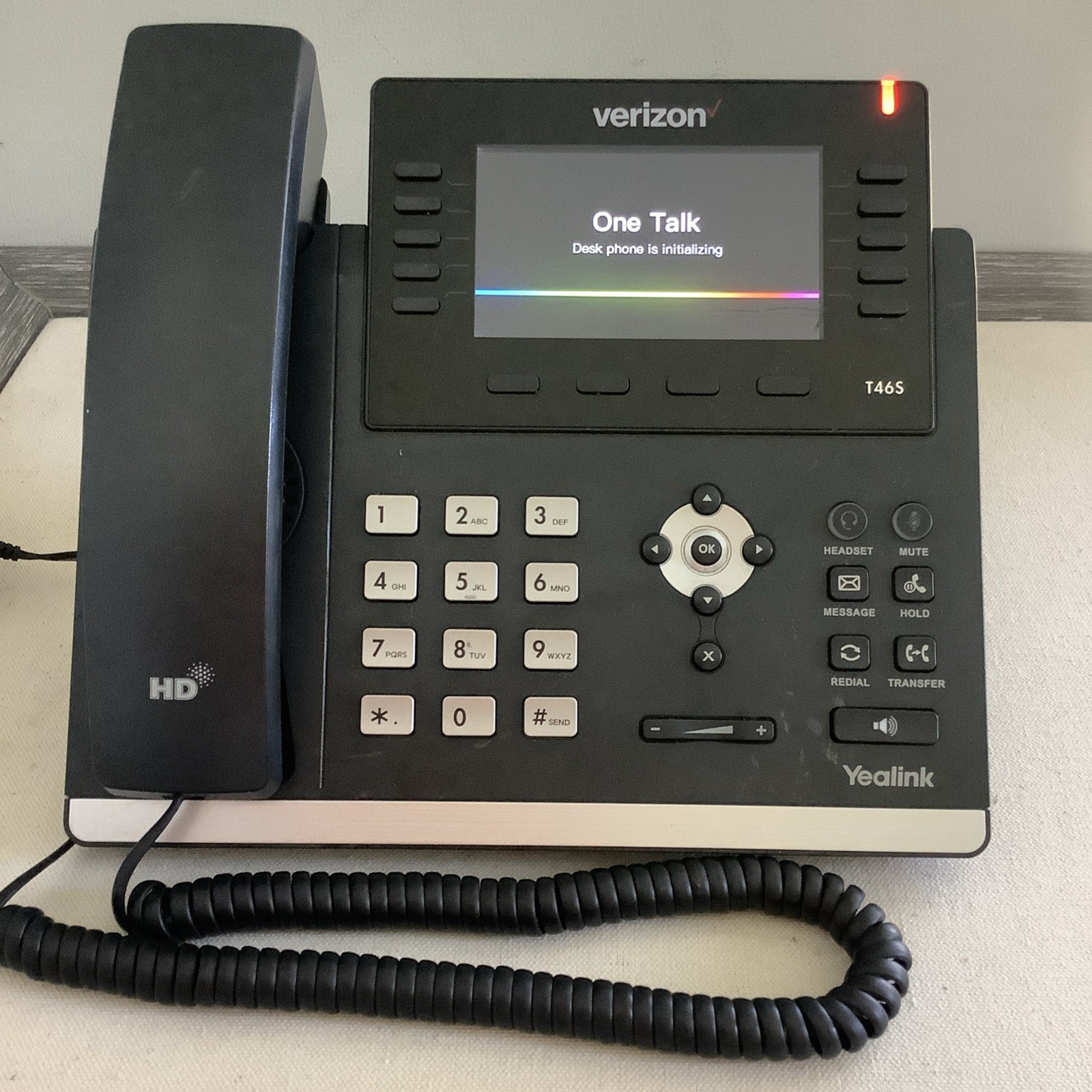 Yealink Verizon SIP-T46S Ultra-elegant IP Business Phone Factory Reset READ!