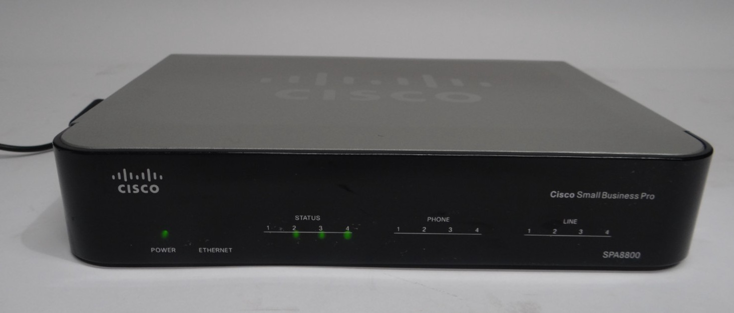 Cisco SPA8800 4FXO 4FXS SIP IP Telephony Gateway