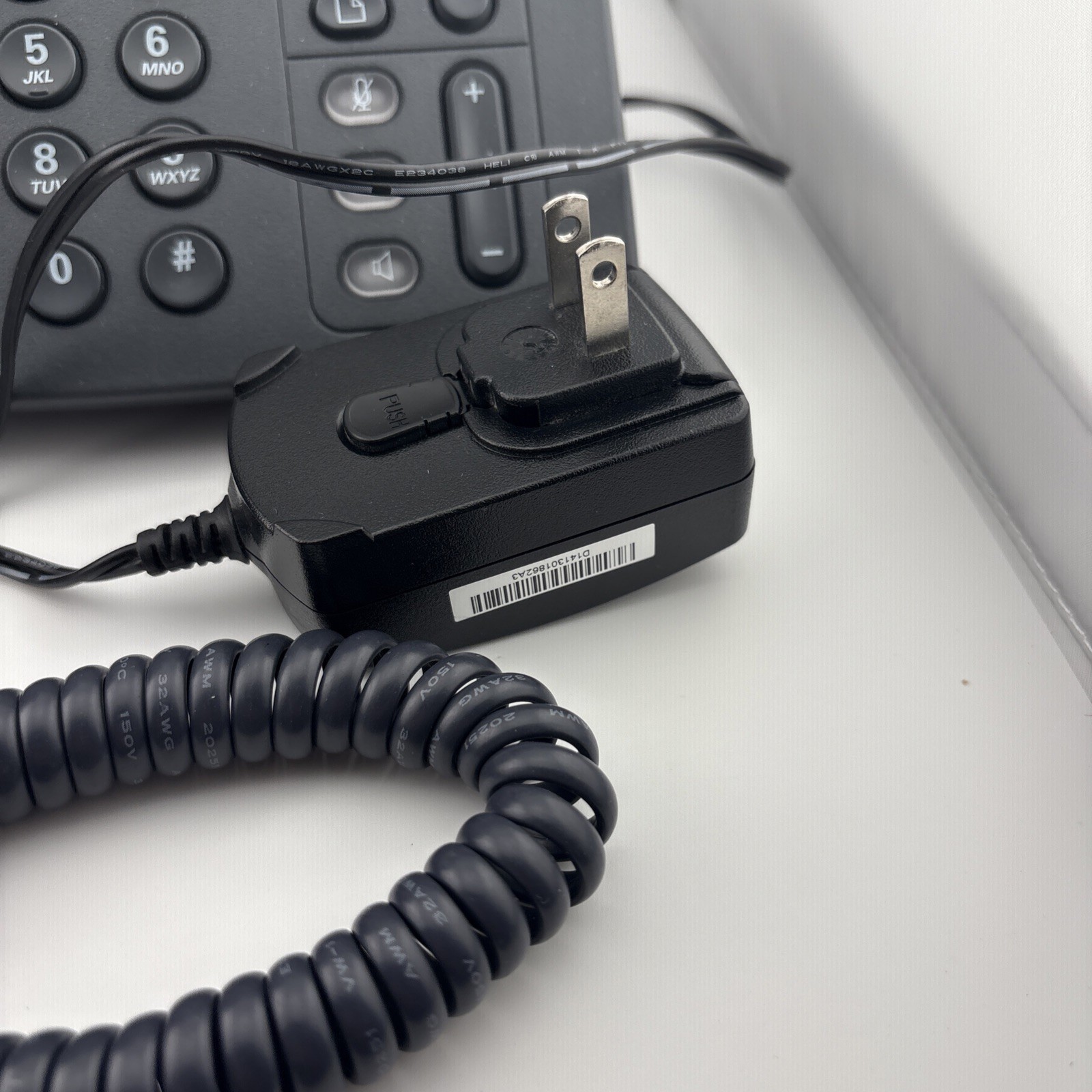 Cisco SPA 504G 4-Line, 2-Port Switch PoE IP Phone with LCD Display ooma (Used)