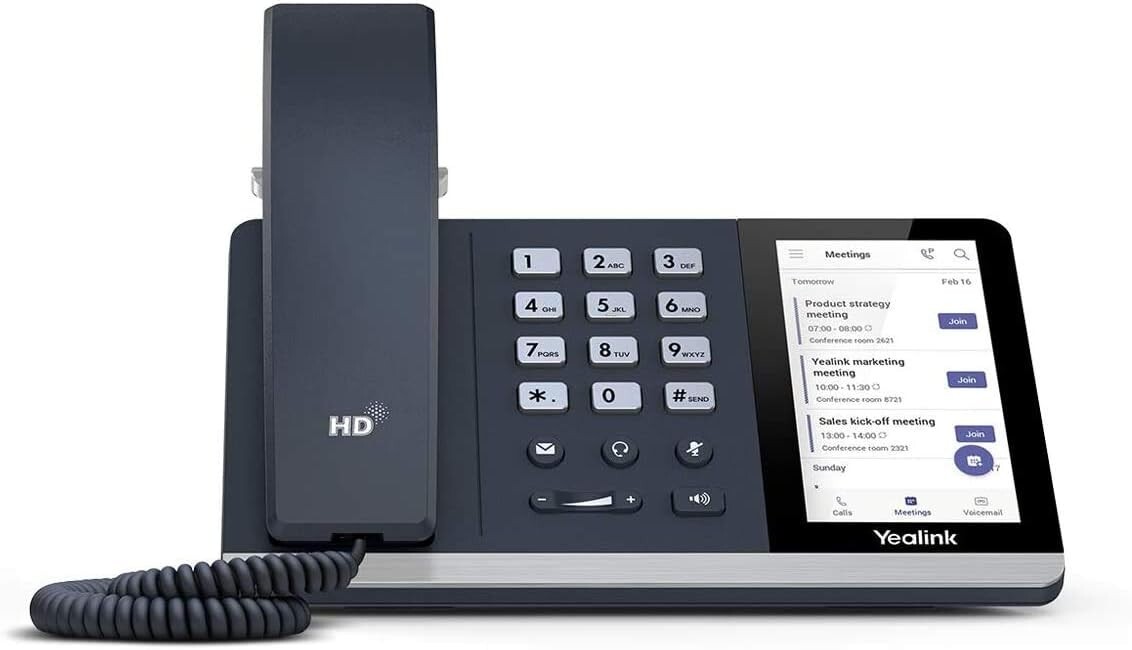 4x BRAND NEW Yealink SIP-T55A Smart Business Phones TouchScreen TEAMS