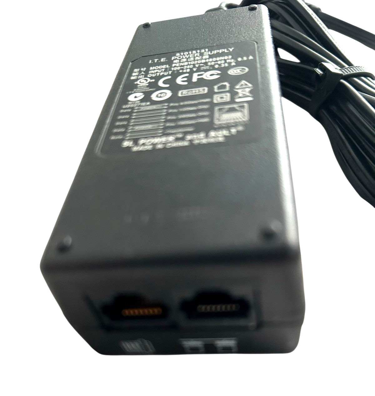 Original I.T.E Ethernet Power Supply Adapter PENB1020B4800N02 48V 0.35A PoE