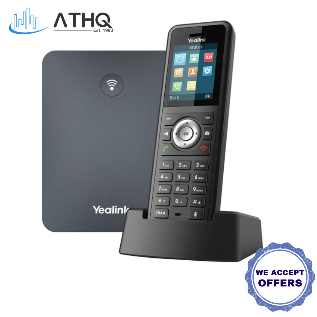 Yealink DECT VOIP Phone W79P Cordless SIP Wireless Handset DECT Bluetooth VOIP