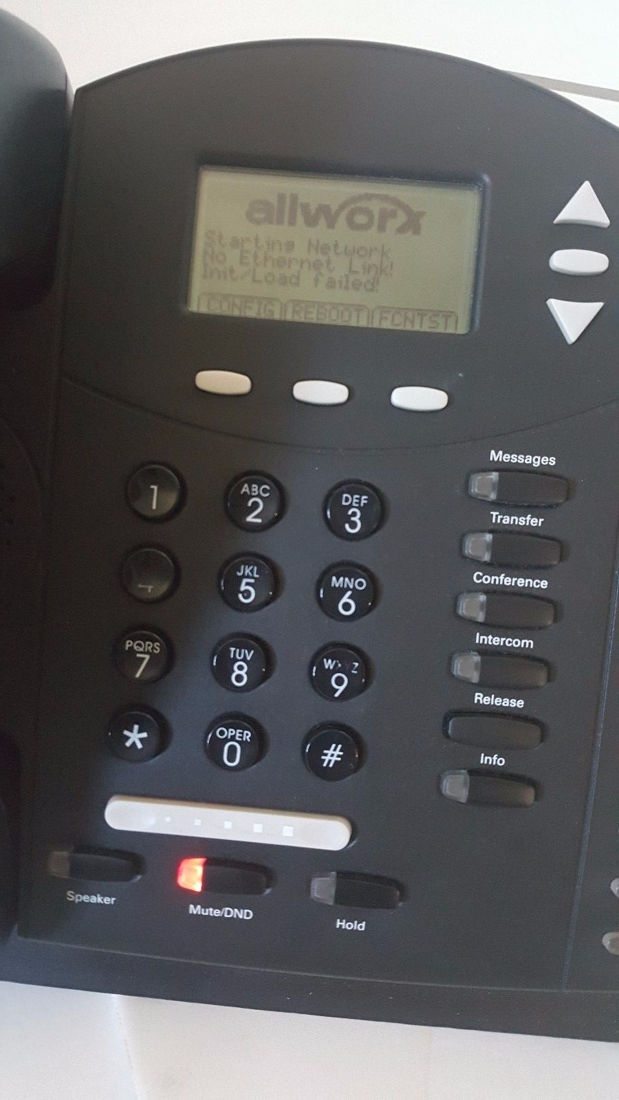 Allworx 9212 VoIP IP Business Phone – Includes power supply