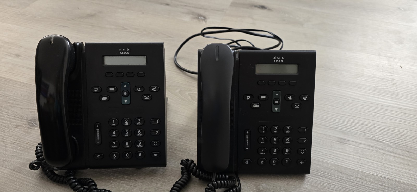 Lot Of 2 Cisco CP-6921 Unified IP Phone – USED