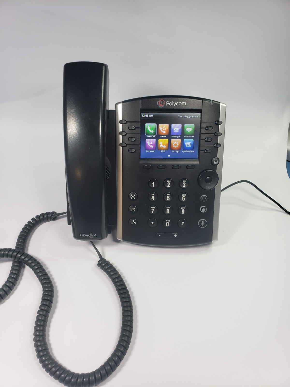 Polycom VVX400 2201-46104-001 VOIP Phone