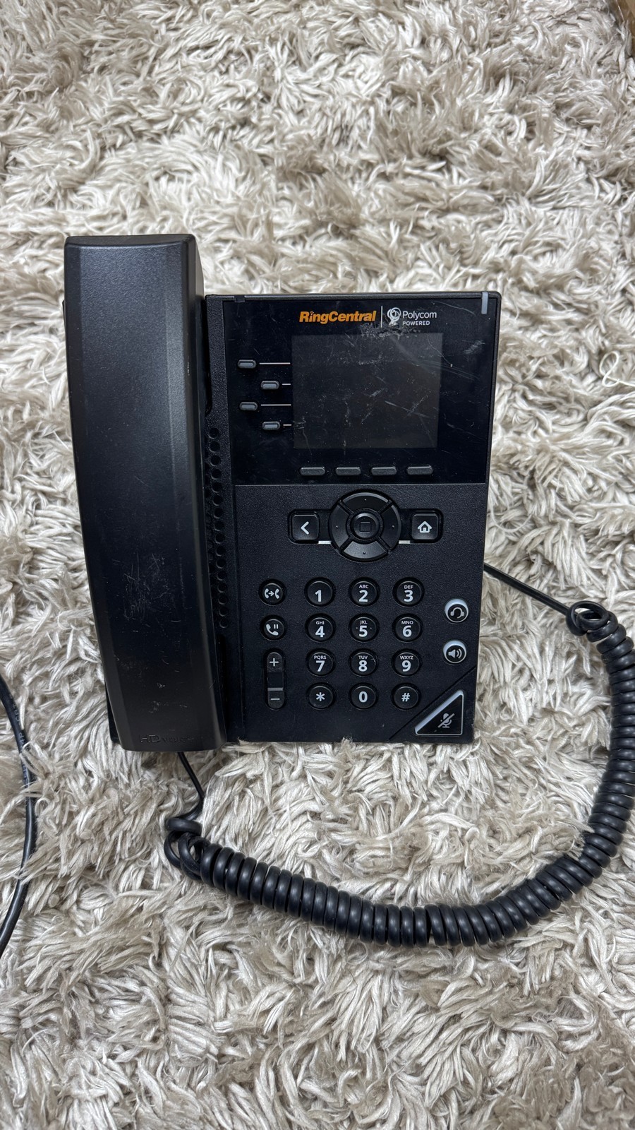 RingCentral Polycom VVX 250 IP phone 2201-48820-001