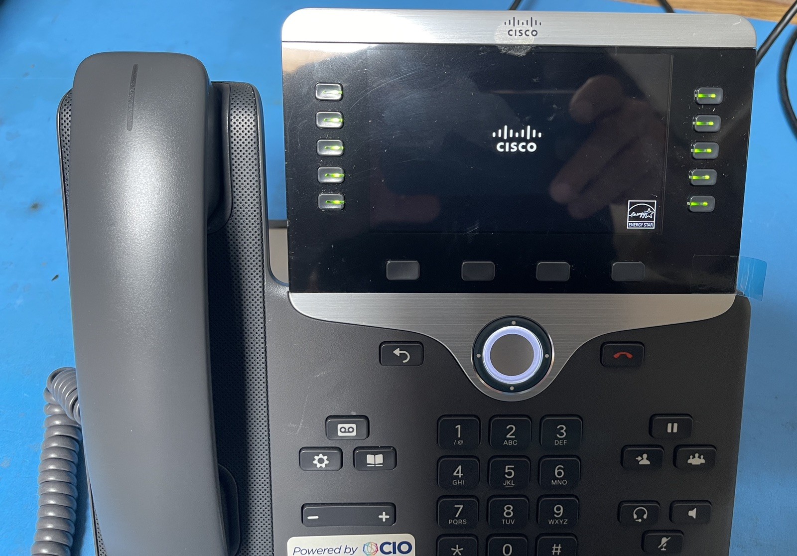 Cisco CP-8811-K9 IP VoIP Phone 8811 Series Phone NO POWER CORD! Non-MPP Firmware