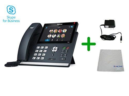 Yealink T48S Skype for Business SIP PoE IP Phone w/ Power Supply Bundle